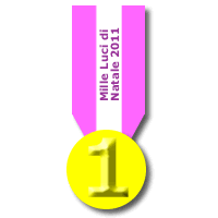 1� Classificato Mille Luci di Natale (Totale: 1)